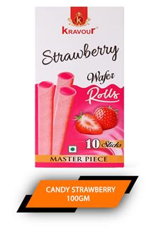 Kravour Candy Strawberry 100gm